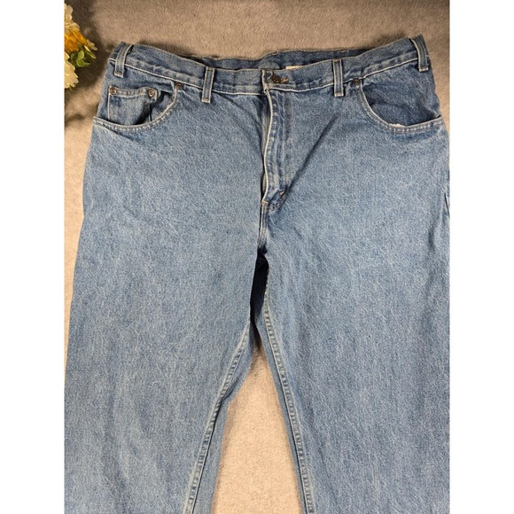 Vintage Y2K Faded Glory Original Fit Mens Jeans Denim 40 x 32 Cotton Made USA - Picture 3 of 15